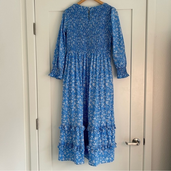 Pink City Prints Isabel Dress in Cornflower Lolita medium - Picture 9 of 16